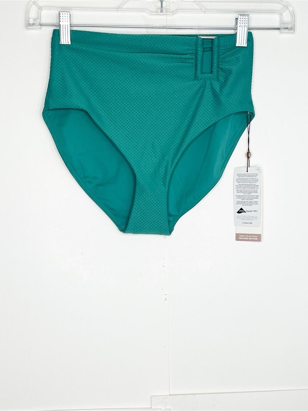 Calia Womens Asymmetrical Rectangle Trim Bikini Bottom Size XS